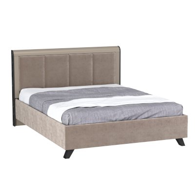 Двуспальная кровать с ПМ Фиделия 76.14 (Олмеко)